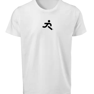 small running R runderful® logo on front of t-shirt