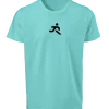 small running R runderful® logo on front of tshirt