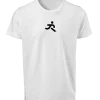 small running R runderful® logo on front of t-shirt
