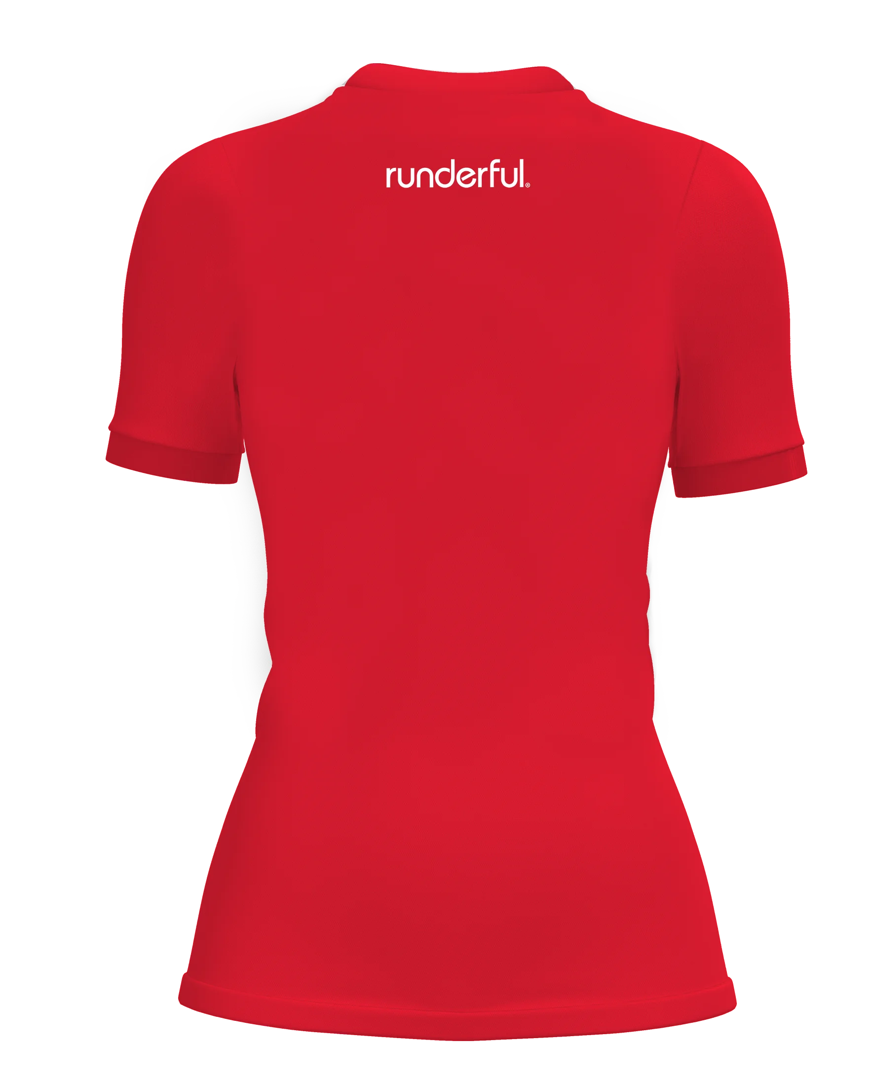 runderful logo on back of t-shirt