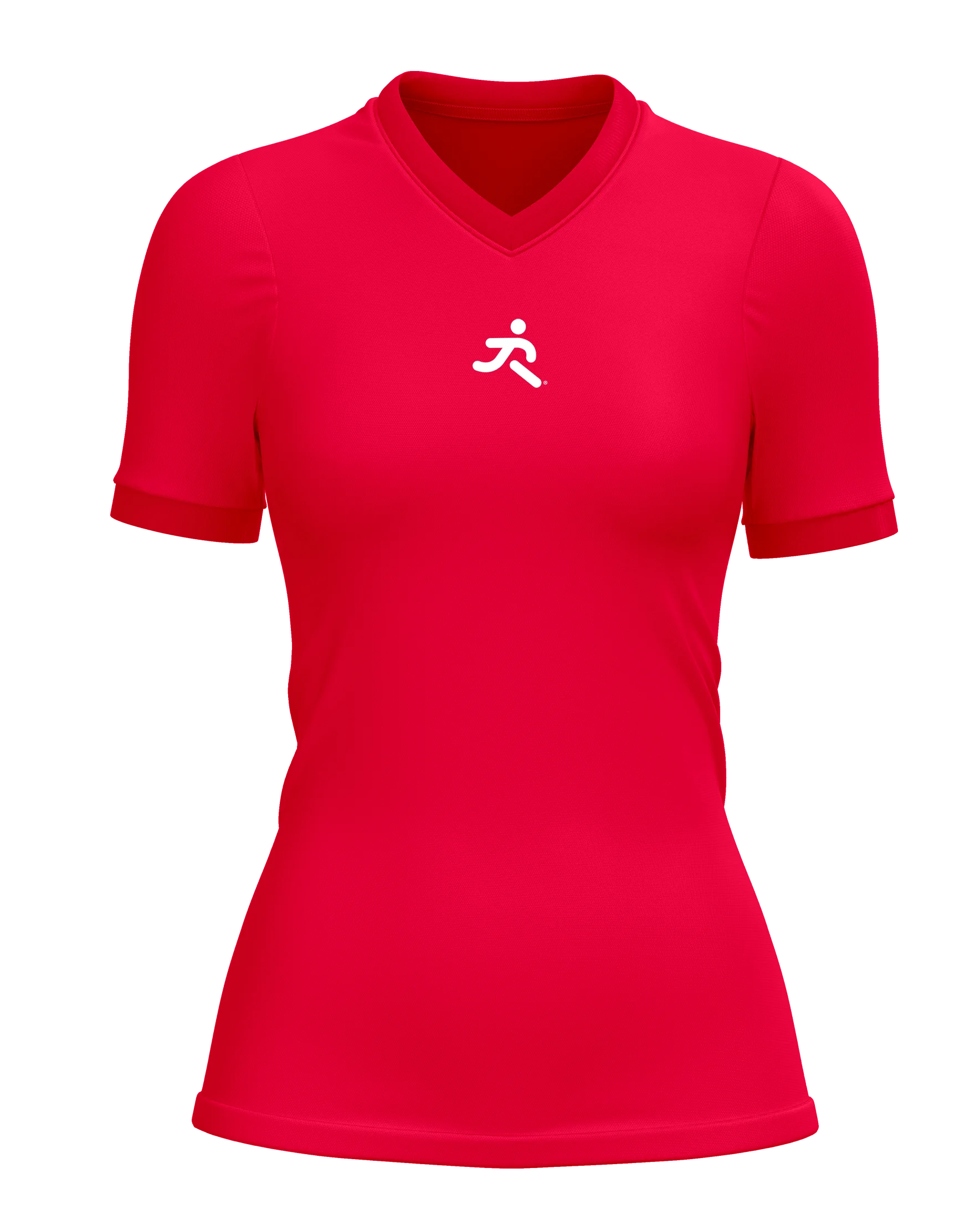 small running R runderful® logo on front of tshirt