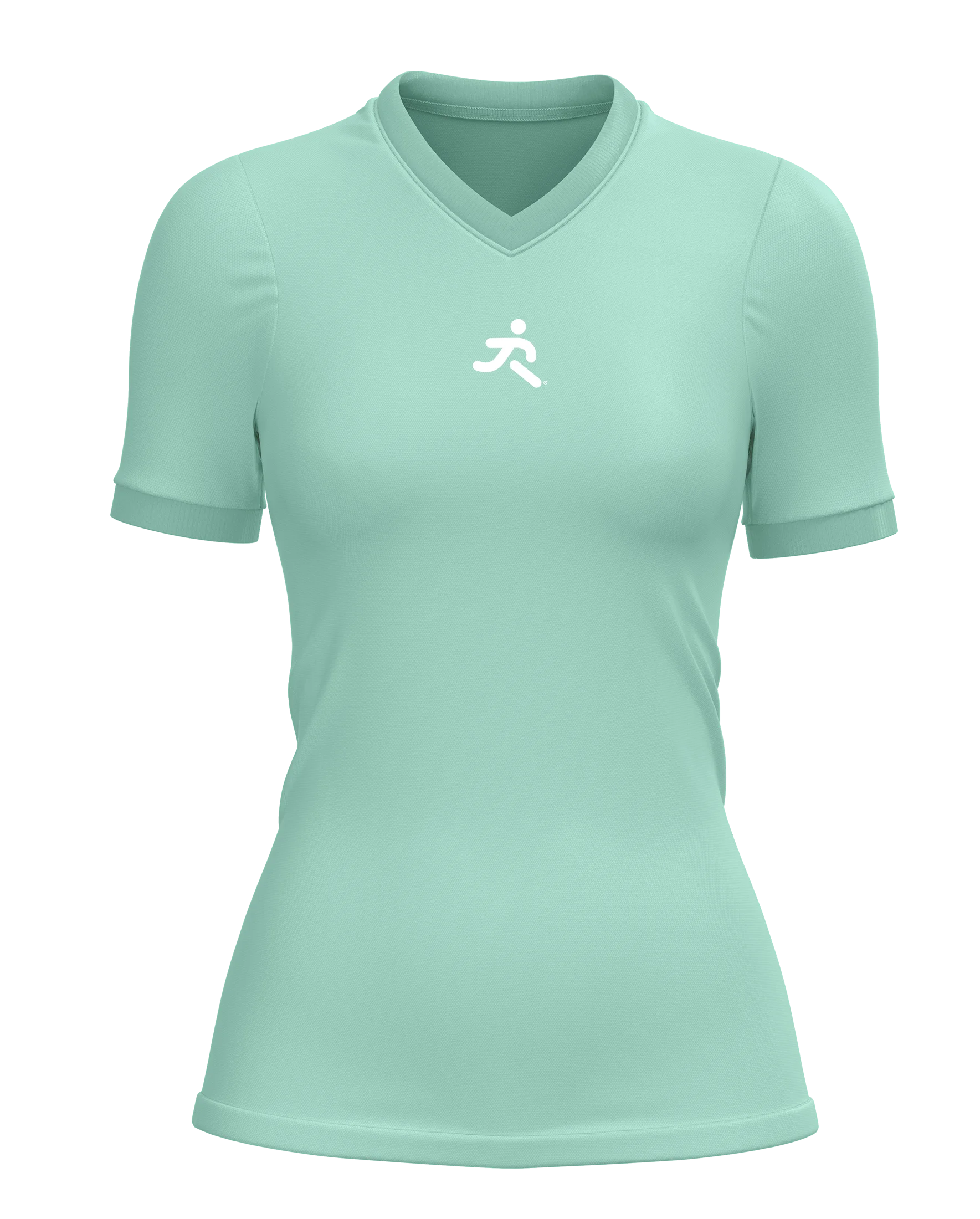 small running R runderful® logo on front of tshirt