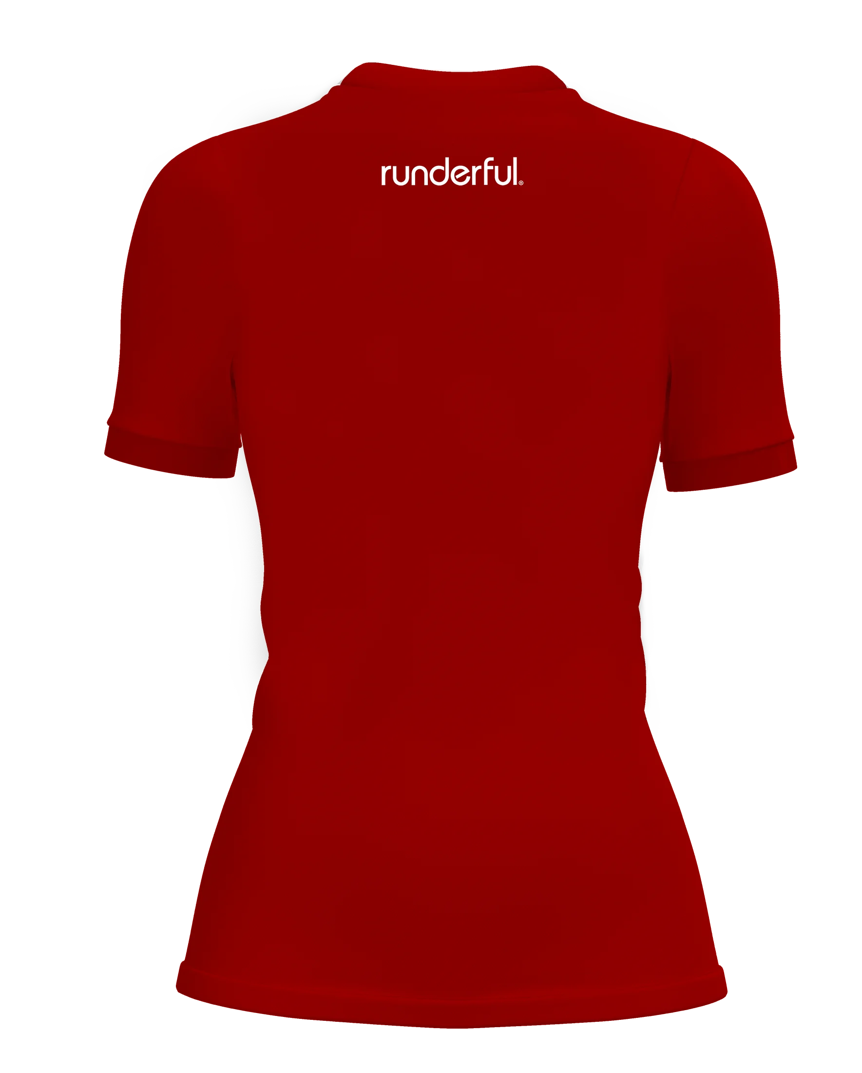 runderful logo on back of t-shirt