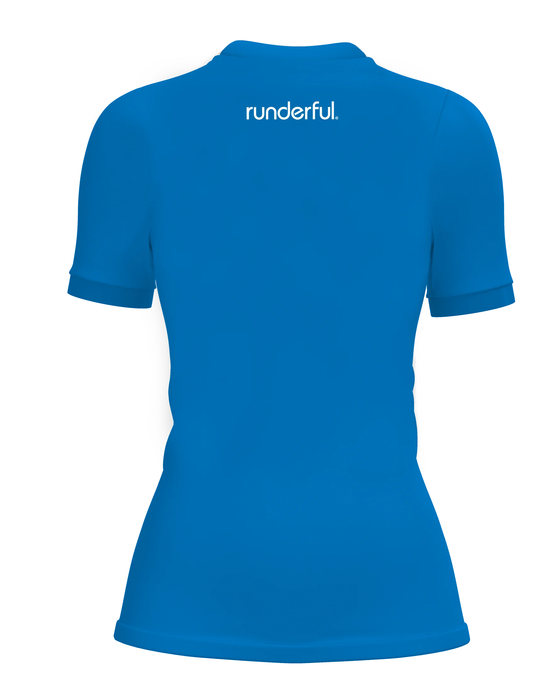 runderful logo on back of t-shirt