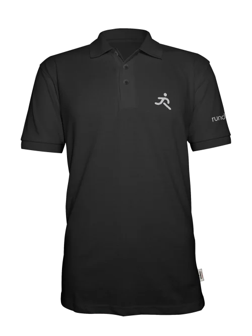 Runderful® brand embroidered logo polo shirt