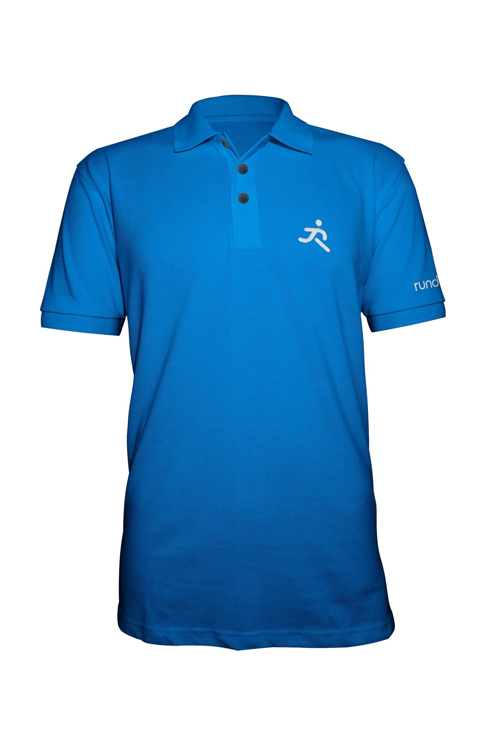 Runderful® brand embroidered logo polo shirt