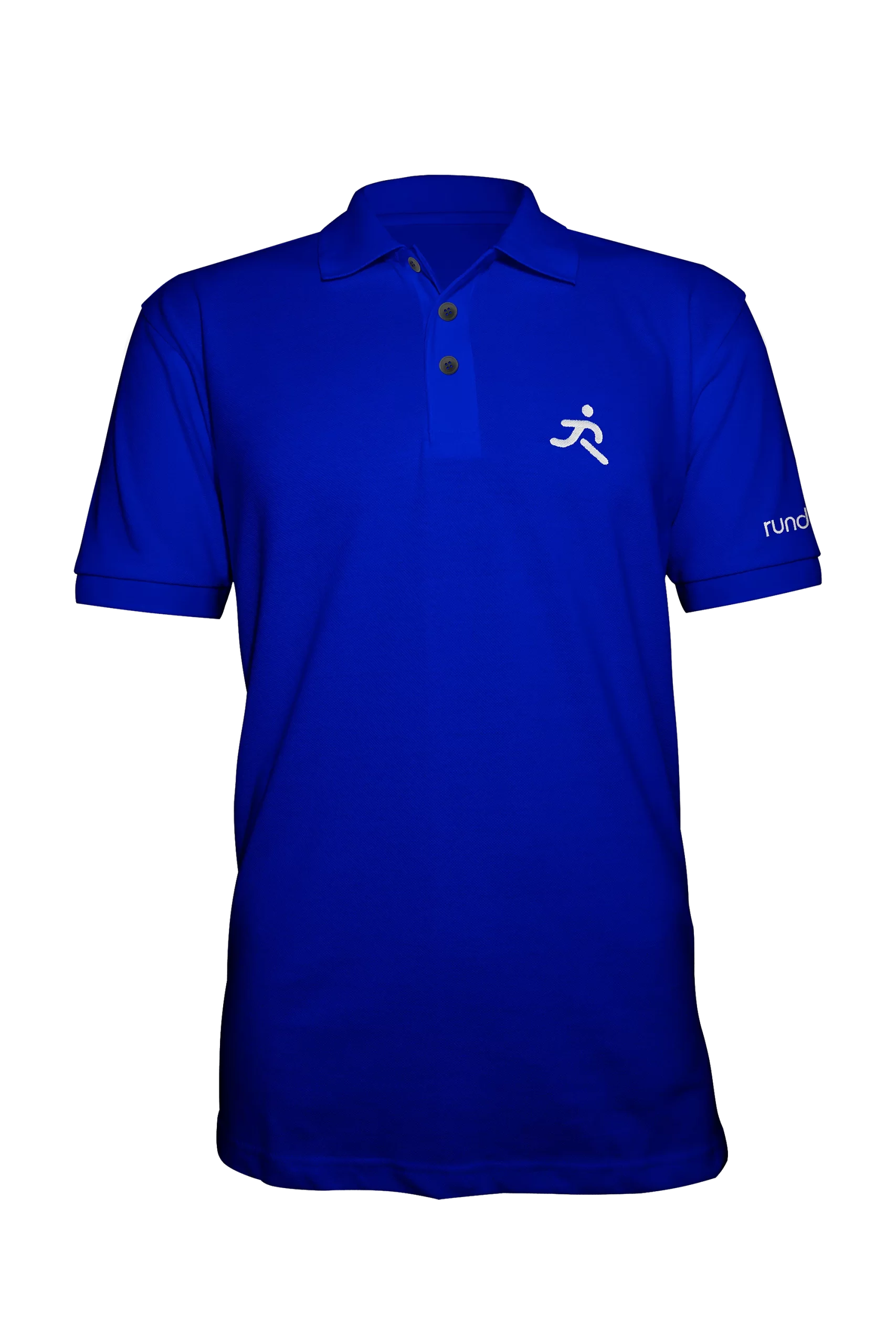 Runderful® brand embroidered logo polo shirt