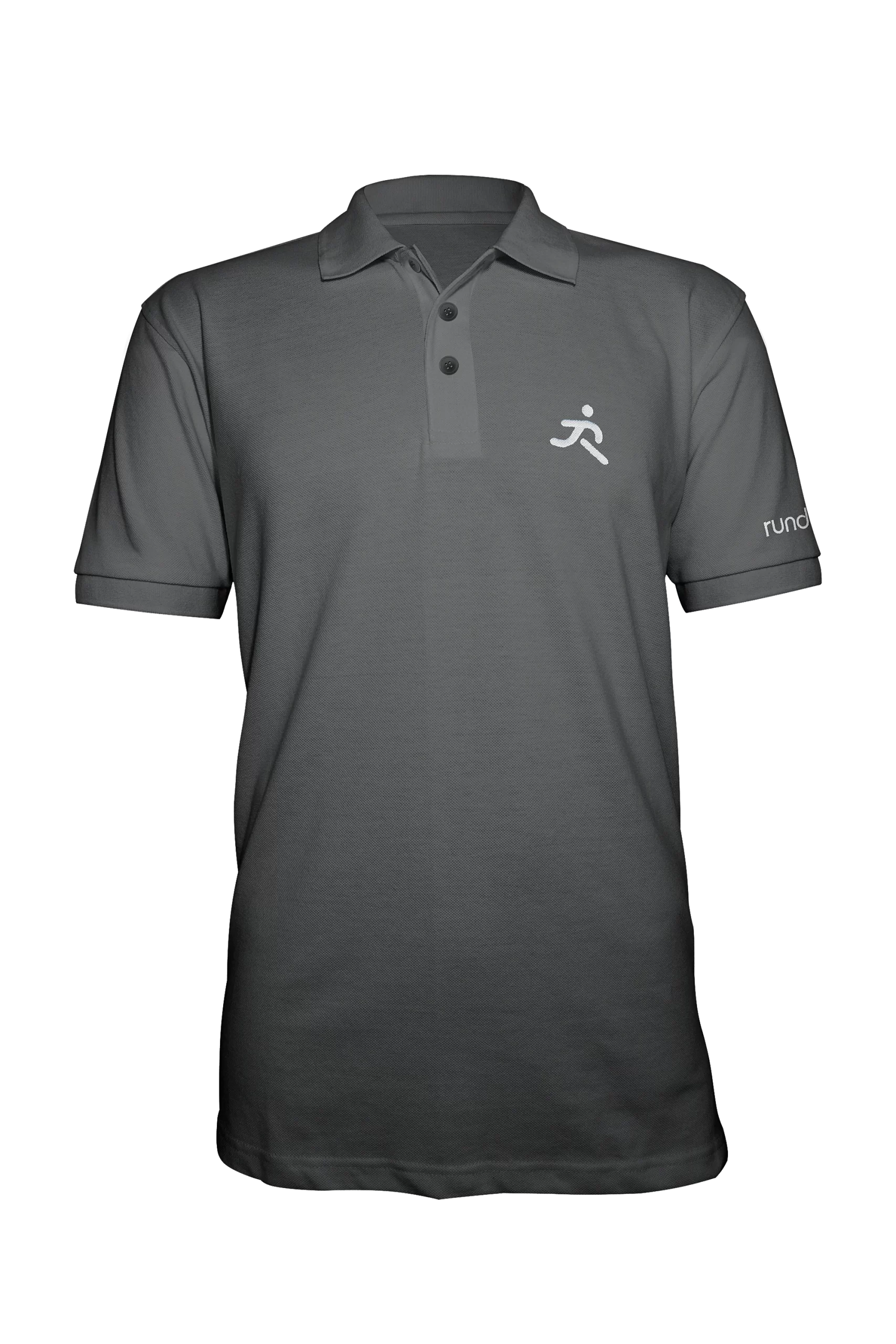 Runderful® brand embroidered logo polo shirt