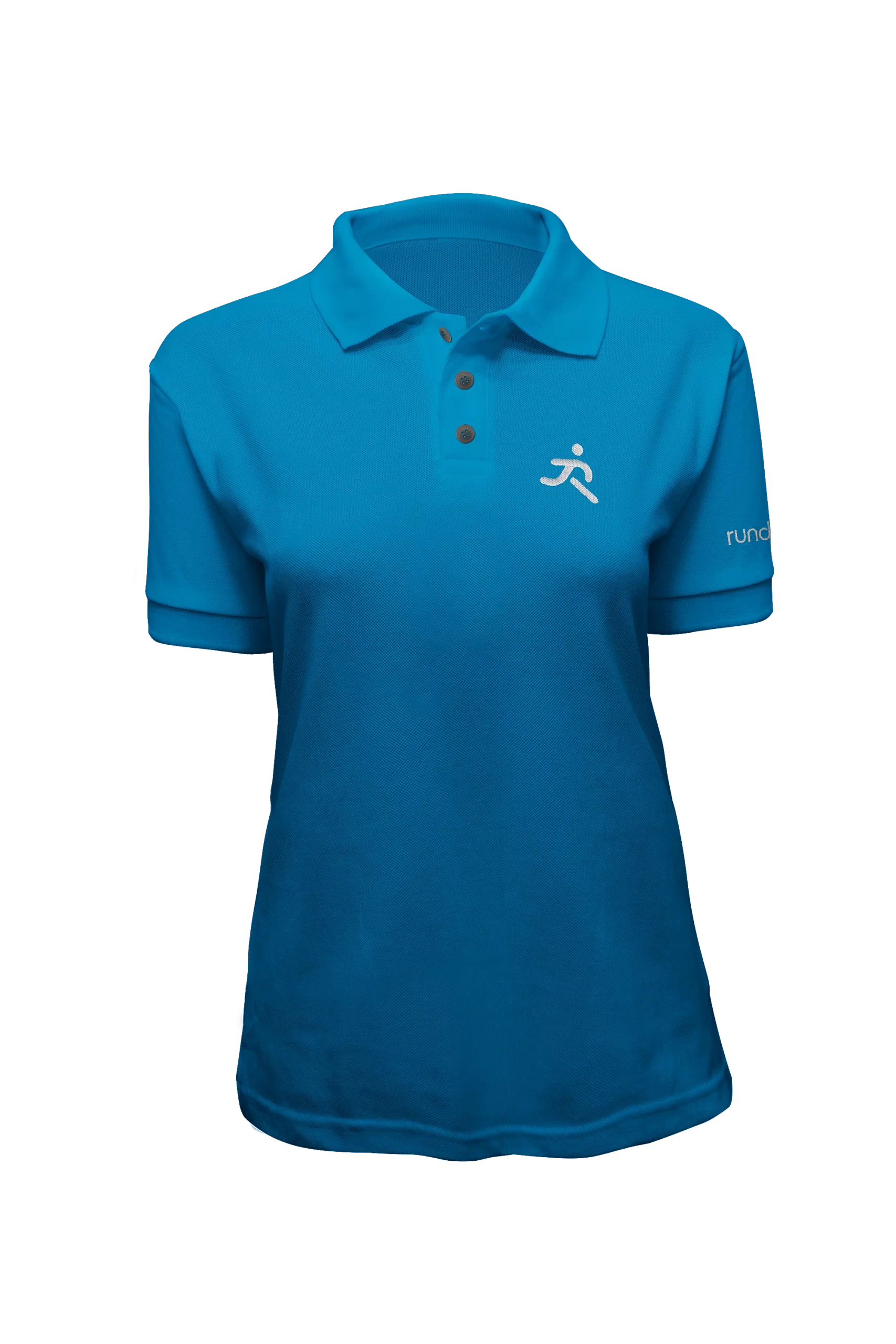 Runderful® brand embroidered logo polo shirt