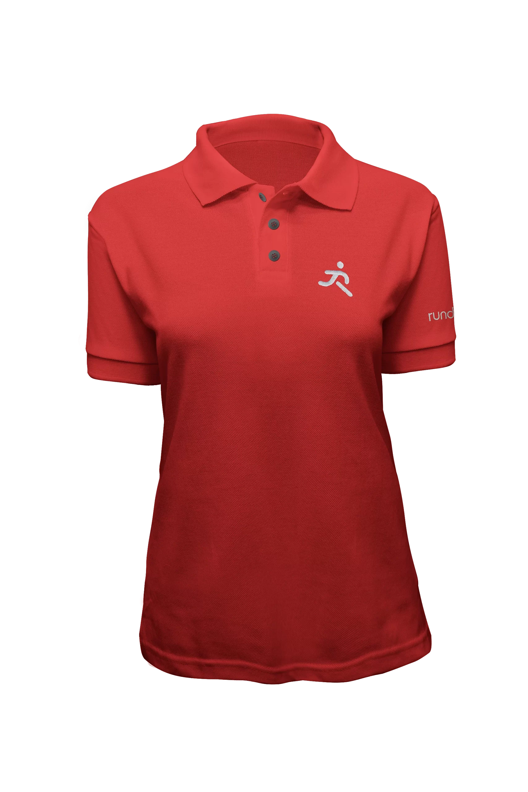 Runderful® brand embroidered logo polo shirt