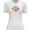 Womens Team Wolfie T Shirt White Front