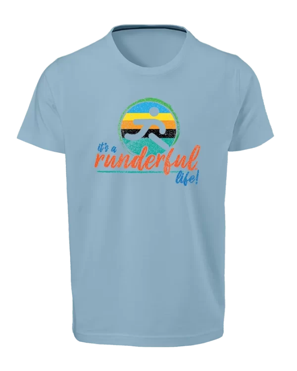 Mens Runderful® Retro SUPRUN Release T Shirt Front