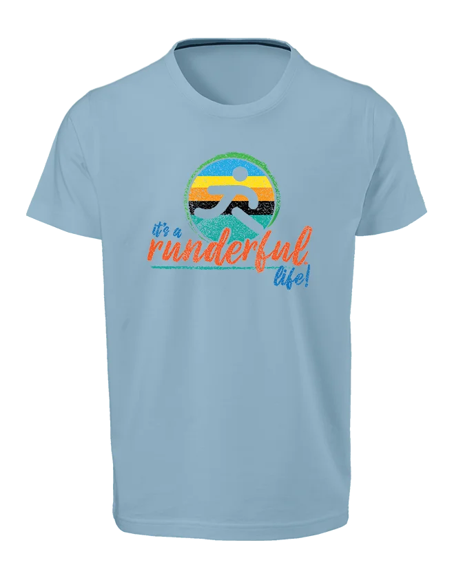 Mens-Runderful®-Retro-SUP&RUN Release -T-Shirt-Front