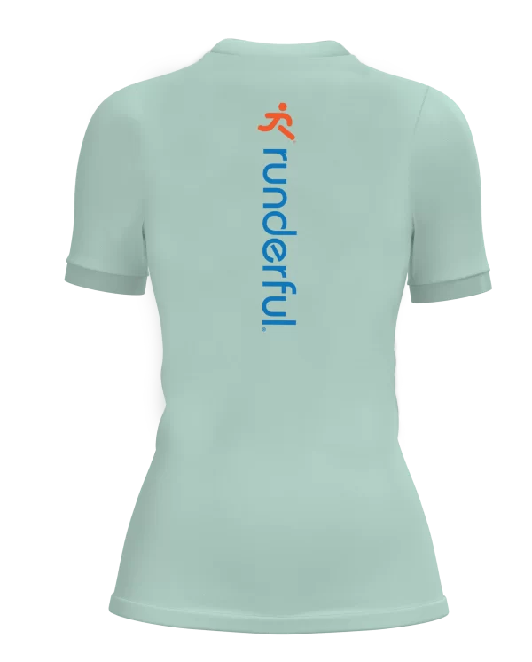 Womens Runderful® SUPRUN release T Shirt Mint Back