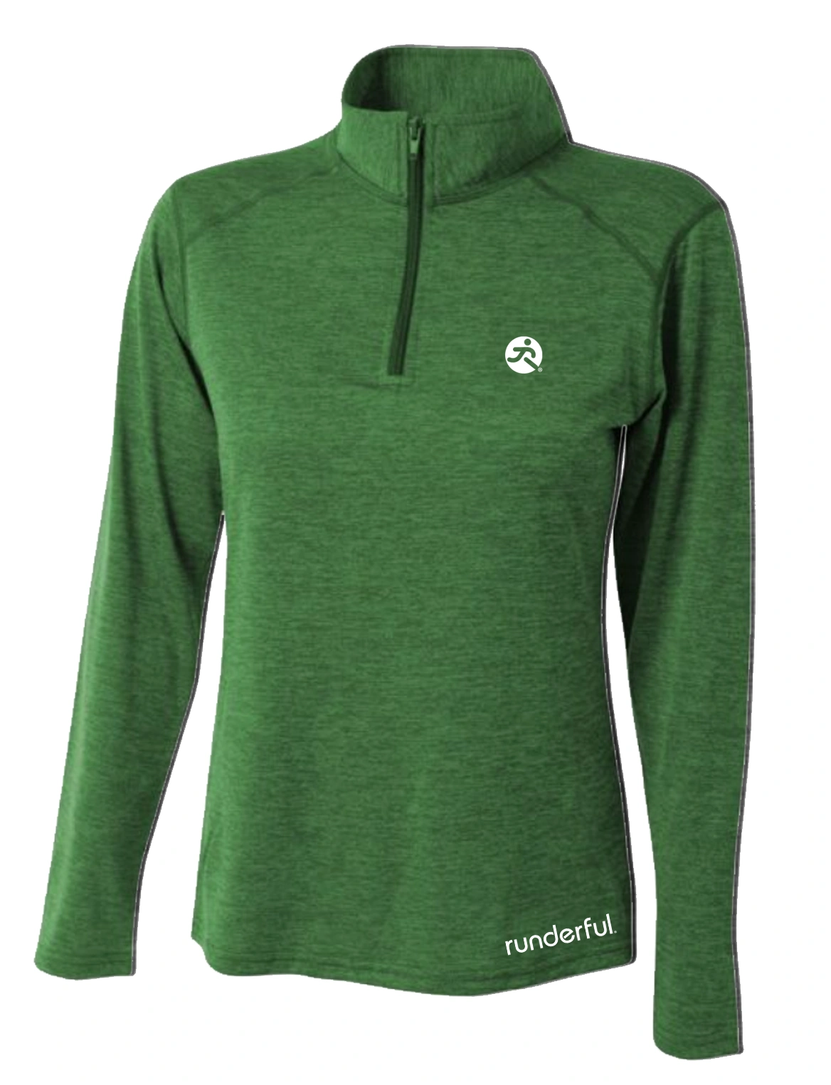 Runderful-Green-Women-A4-Inspire-Quarter Zip