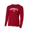 A4-N3165-Long Sleeve-Front-Cardinal-Performance