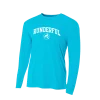 A4-N3165-Long Sleeve-Front-Electric Blue-Performance