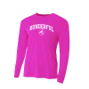 A4-N3165-Long Sleeve-Front-Fusia-Performance
