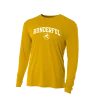 A4-N3165-Long Sleeve-Front-Gold-Performance
