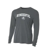 A4-N3165-Long Sleeve-Front-Graphite-Performance