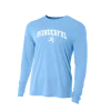 A4-N3165-Long Sleeve-Front-Light Blue-Performance