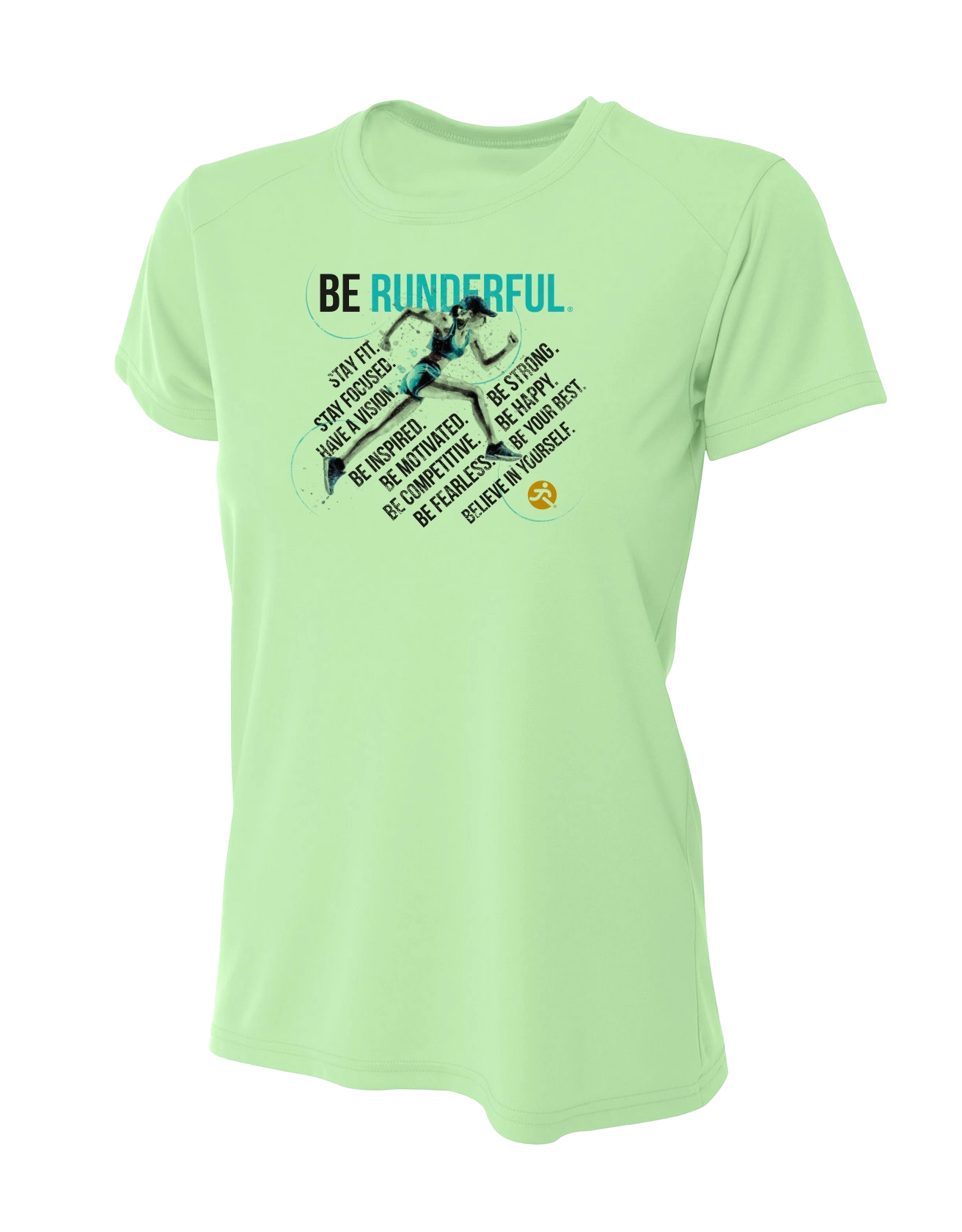 A4-Women-Be Runderful-Front-Light Lime-NW3201