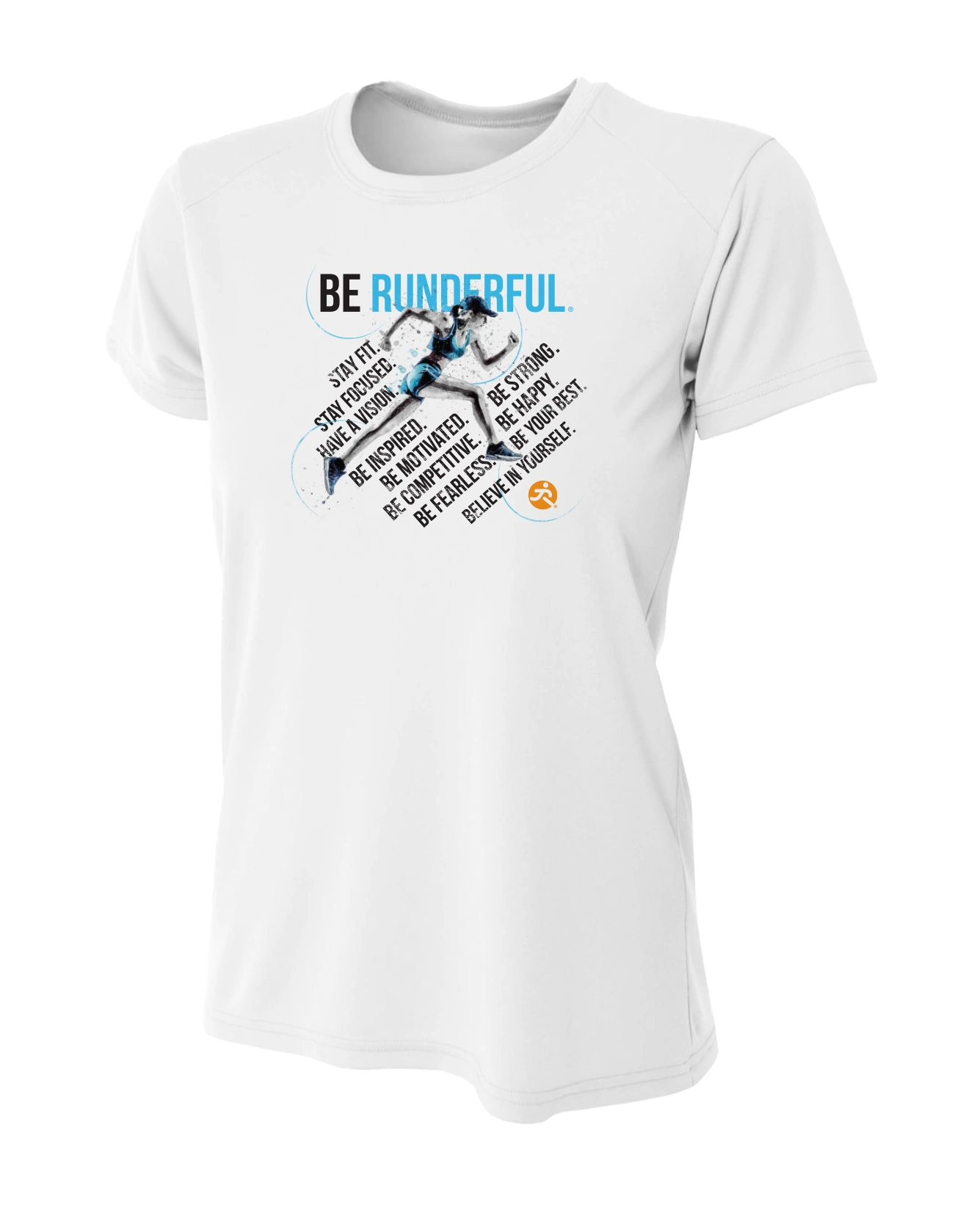 A4-Women-Be Runderful-Front-White-NW3201