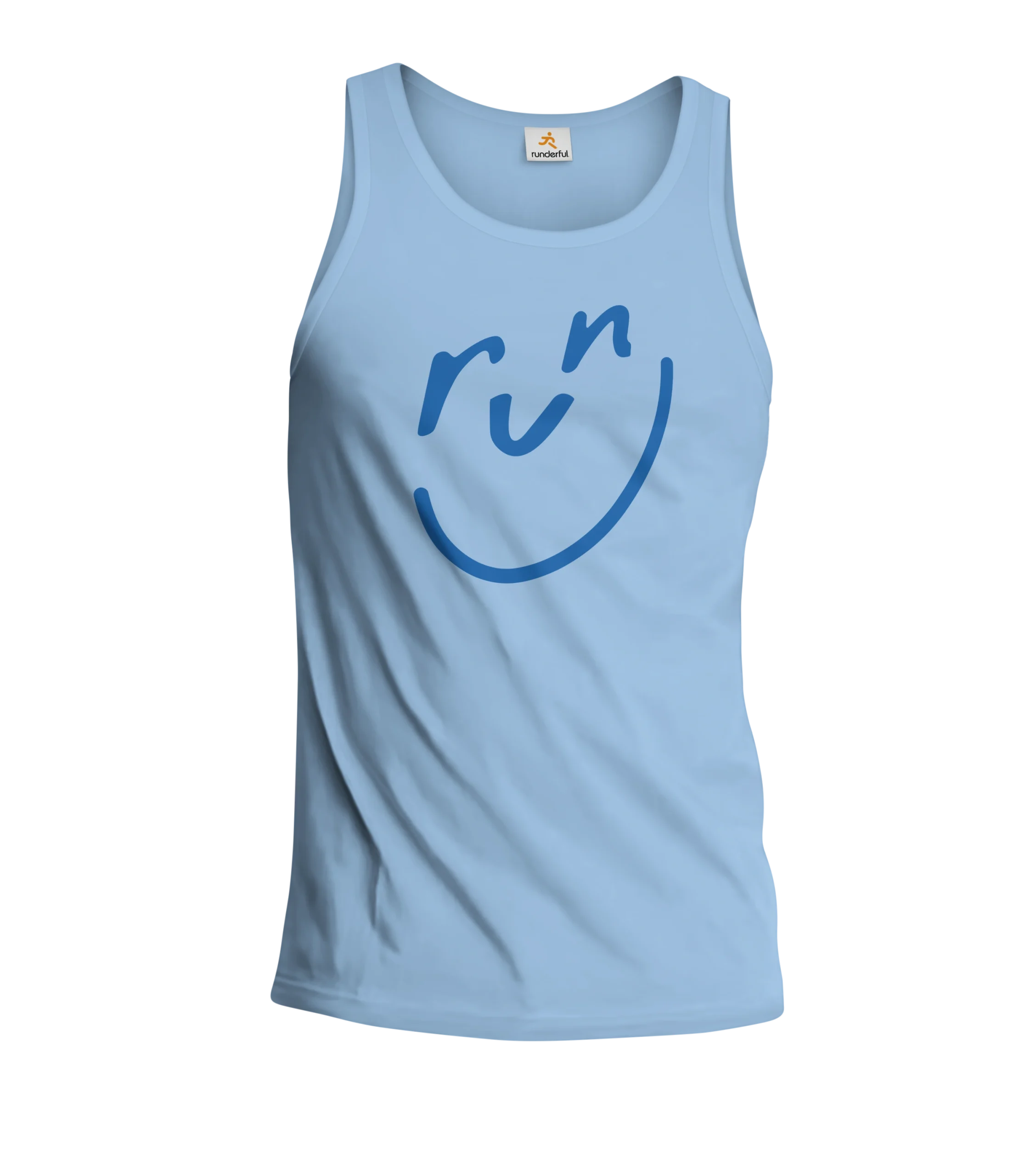 Run Smile-Runderful-TankTop-Light Blue